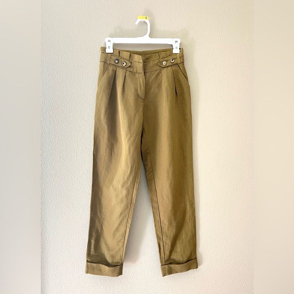 Topshop Paperbag Trouser Pants